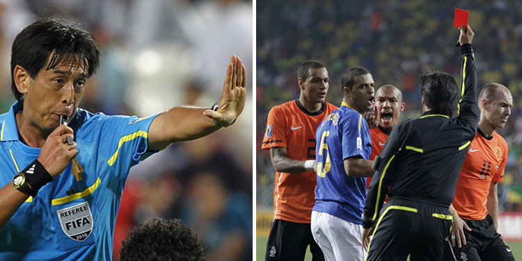 Wasit yang Usir Melo di Piala Dunia 2010 yang Pimpin Laga Pembuka